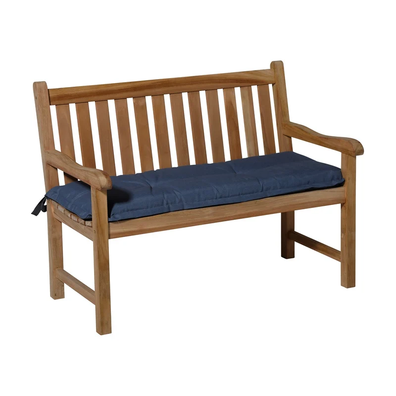 Madison Bankkussen ca.120x48cm Panama safier blue