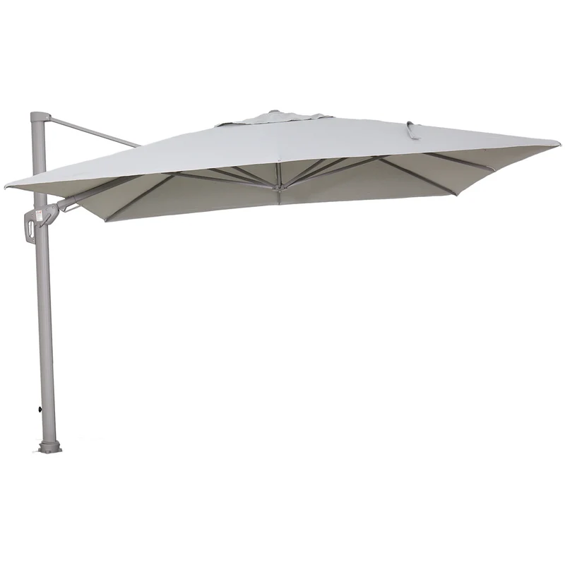 Garden Impressions Hawaii Big Pole II zweefparasol 350x350 taupe/royal sand