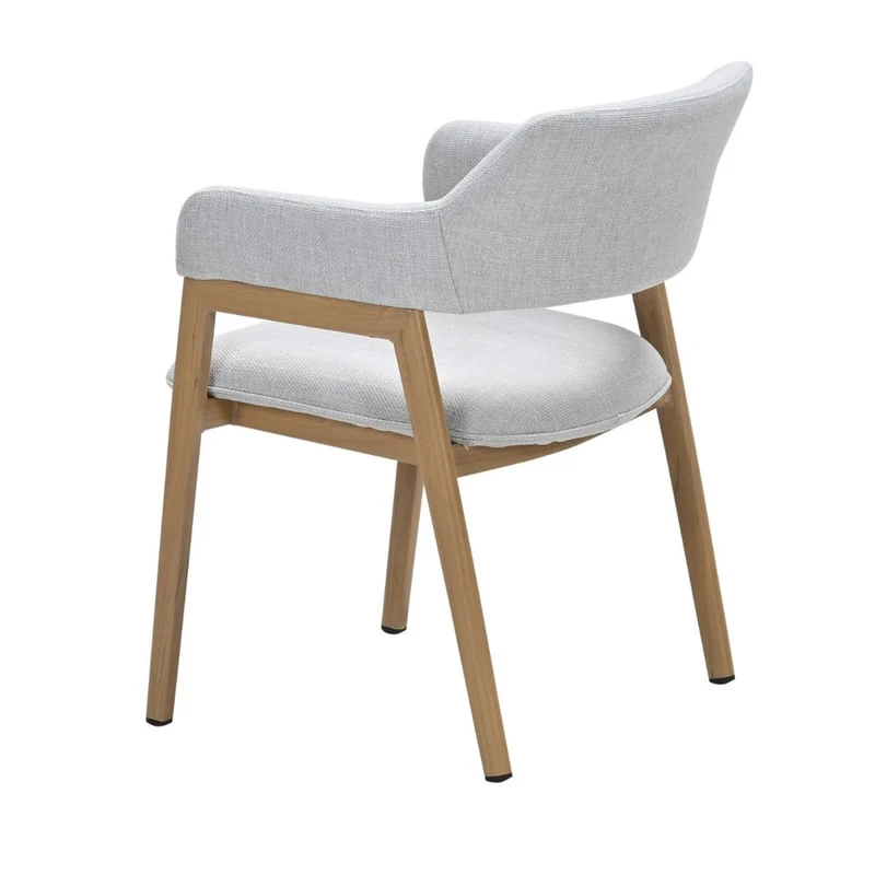 Selina dining tuinstoel - light teak look - valley sand - Bruin