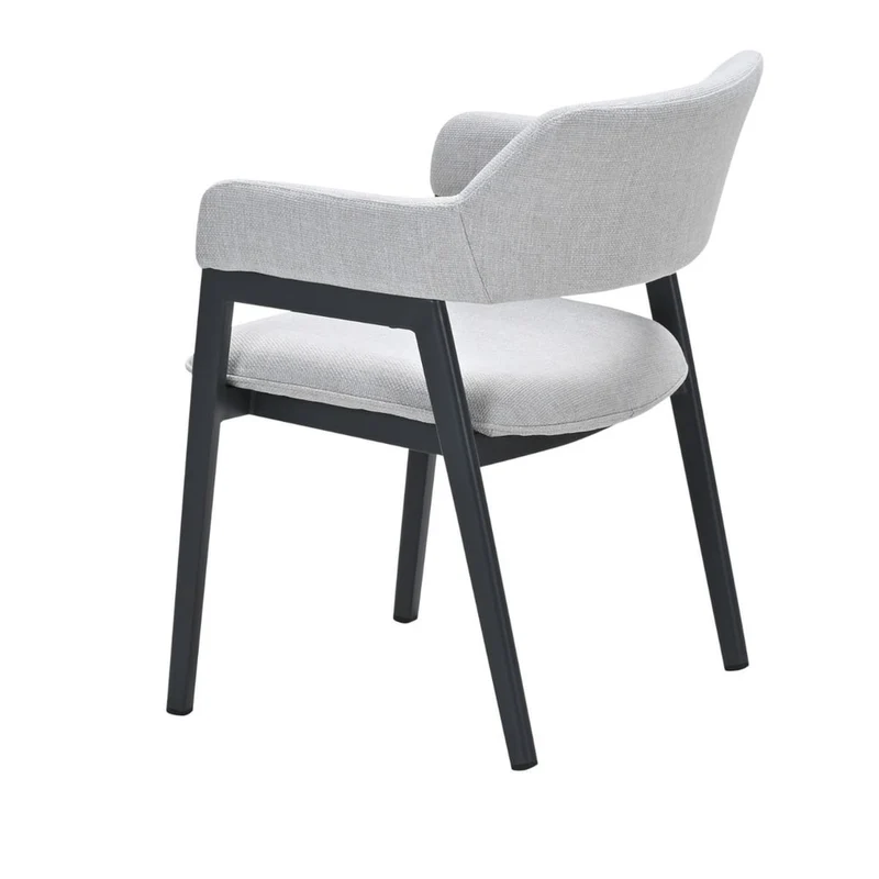 Selina dining tuinstoel - carbon black - valley sand - Antraciet