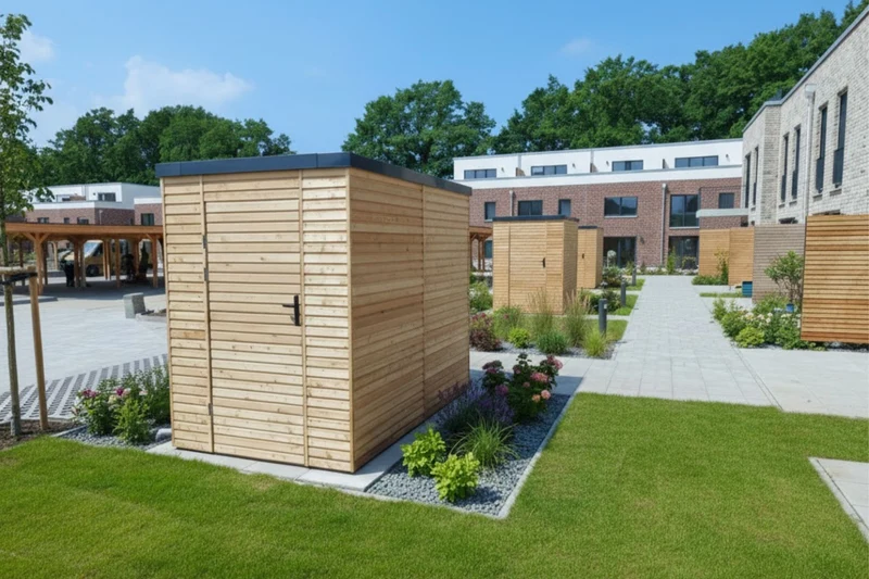 Gartenschrank KLARE LINIE