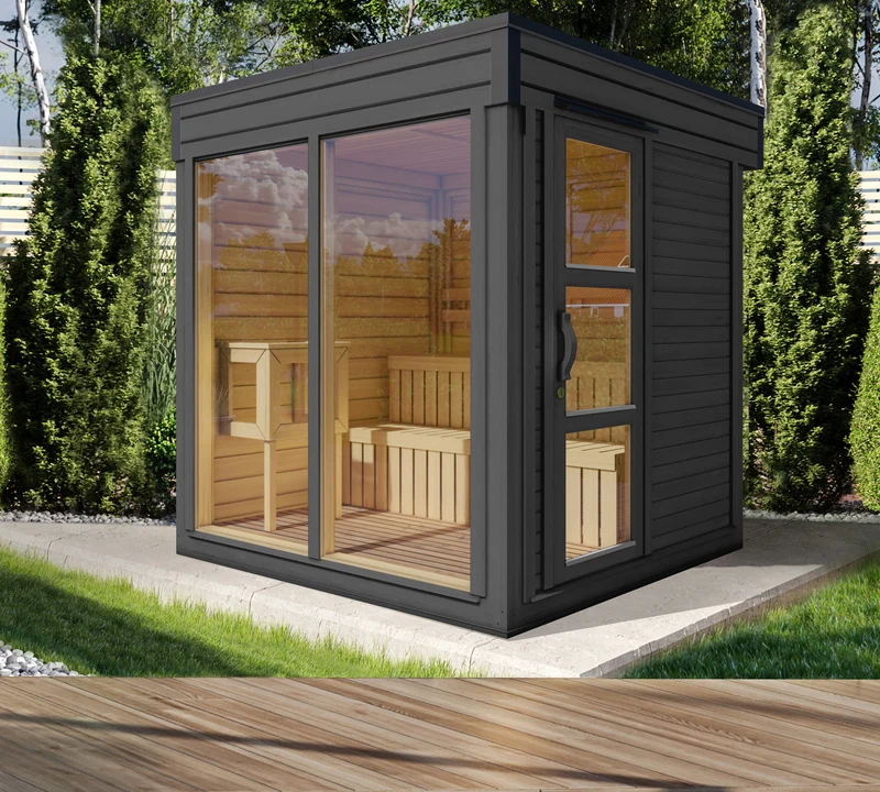 Holz-Gartensauna Stina 2323 75