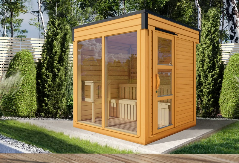 Holz-Gartensauna Stina 2323 75