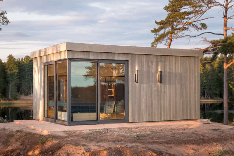 Holz-Gartenhaus / Gartenbüro / Poolhaus Winje 6634 94