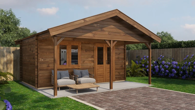 Gartenhaus Hildesheim 500 cm x 500 cm