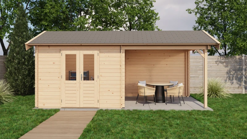 Gartenhaus Fulda 600 cm x 300 cm