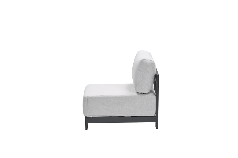 Levanto midden element - carbon black - valley sand