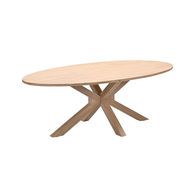 Garden Impressions Skala/Urania tuinset 6 personen acaciahout ovaal 220 cm