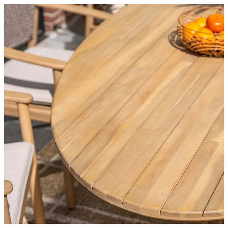 Garden Impressions Skala/Urania tuinset 6 personen acaciahout ovaal 220 cm