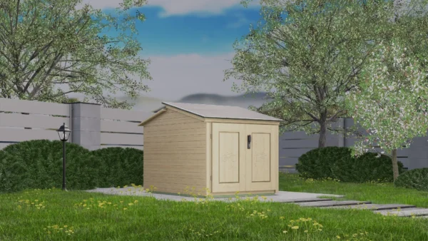 Bikebox Holz-Gartenhaus / Gerätehaus