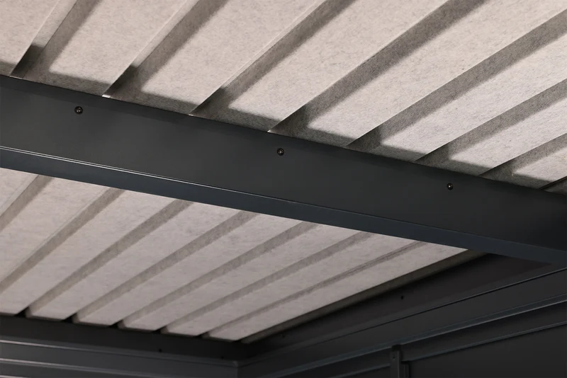 Metall-Gartenhaus / Gerätehaus Hakon 2424 Anthrazit