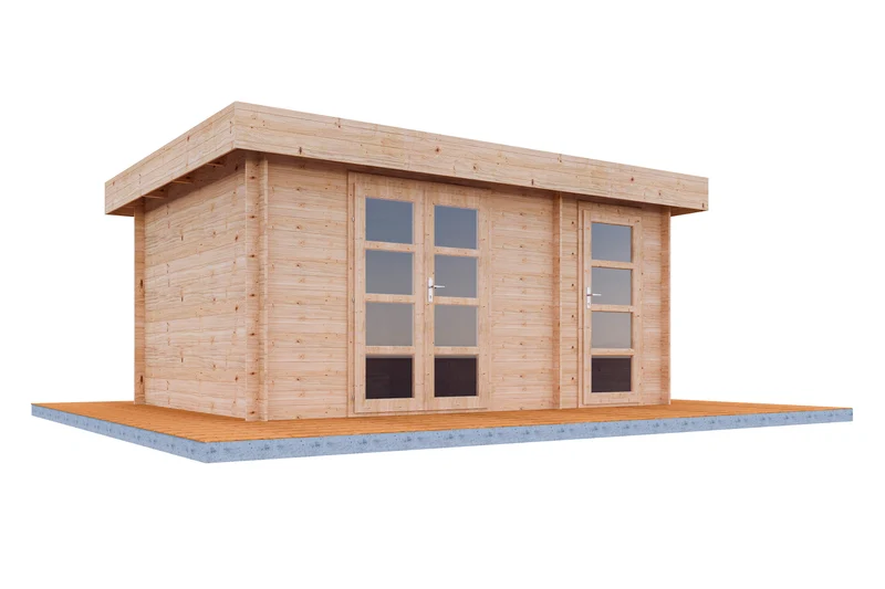Holz-Gartenhaus / Gerätehaus Gerlis 4530 28