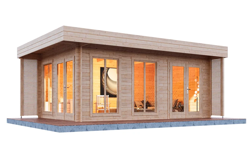 Holz-Gartenhaus / Gerätehaus Haldis 5335 44