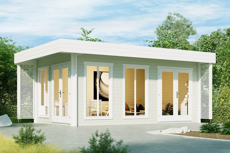 Holz-Gartenhaus / Gerätehaus Haldis 5335 44