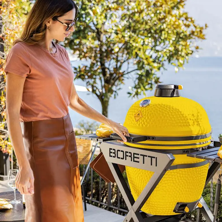 Boretti Ceramica Kamado Barbecue Limone