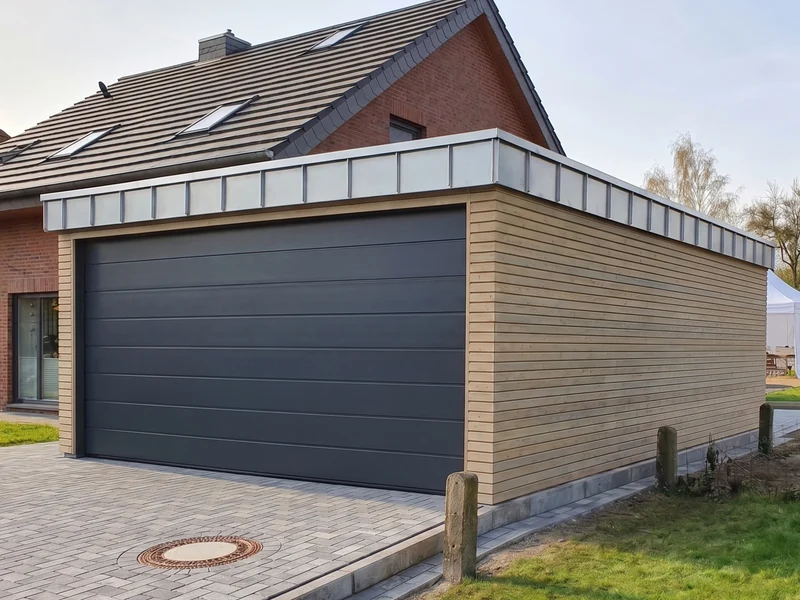 Holzgarage