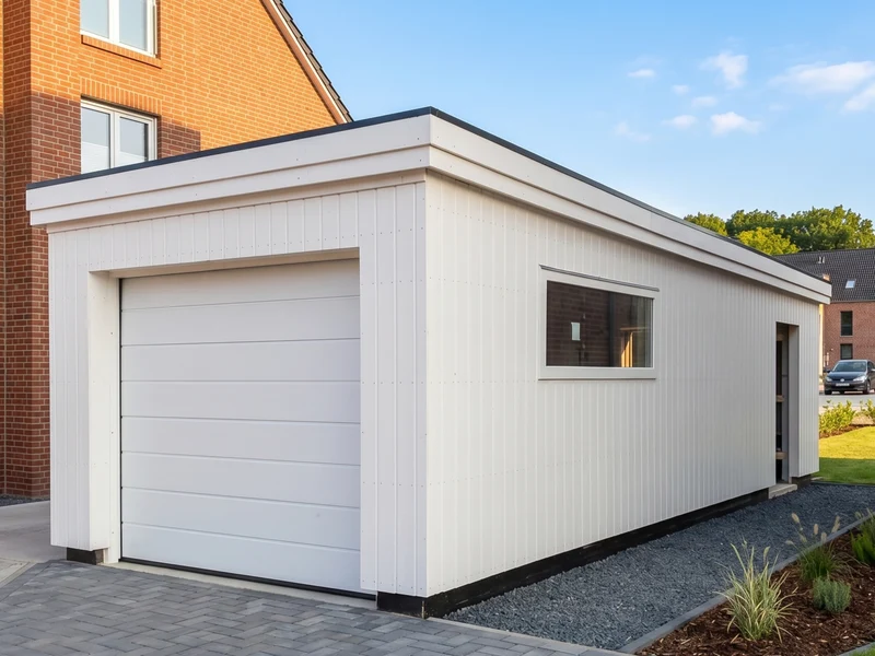 Holzgarage