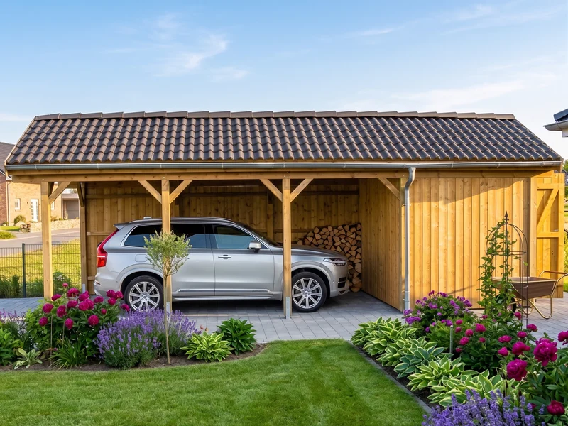 Carport Satteldach