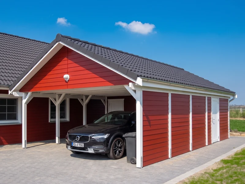 Carport Satteldach