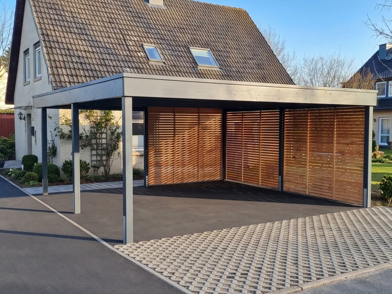 Carport modern KLARE LINIE