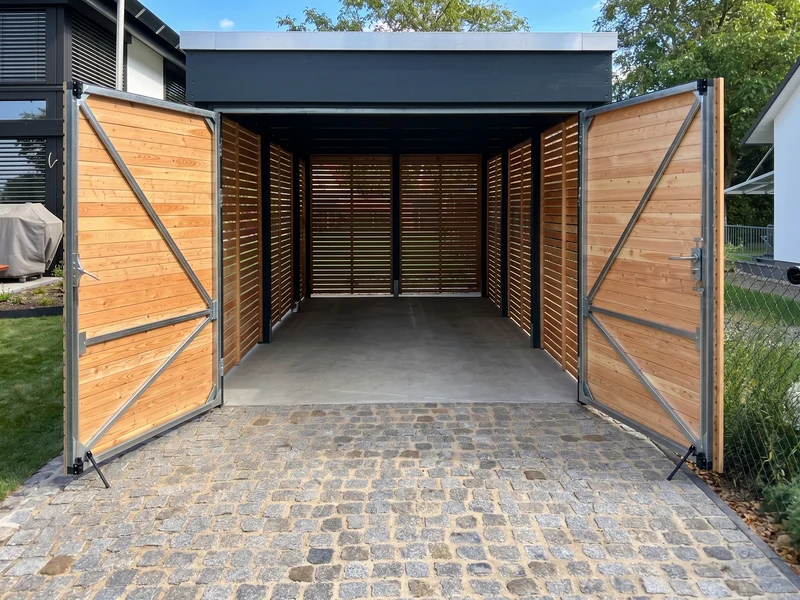 Carport modern KLARE LINIE