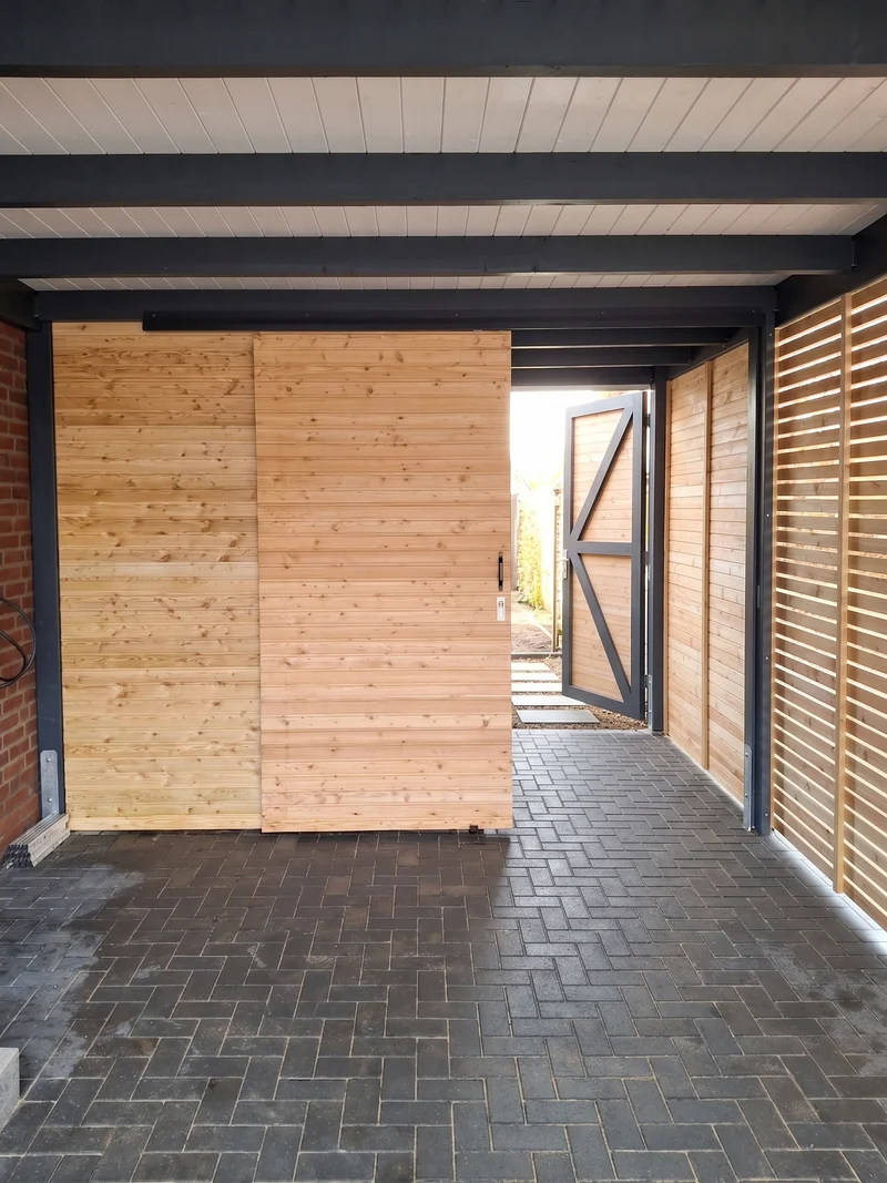 Carport modern KLARE LINIE