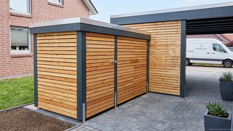 Carport modern KLARE LINIE