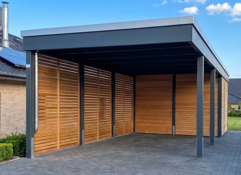 Carport modern KLARE LINIE