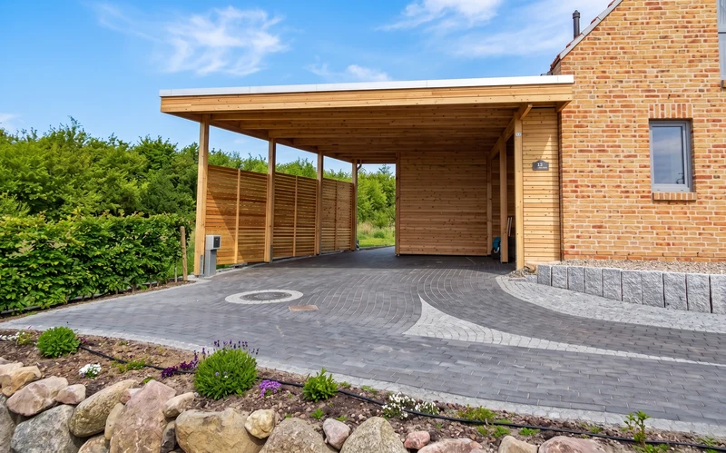 Carport modern KLARE LINIE