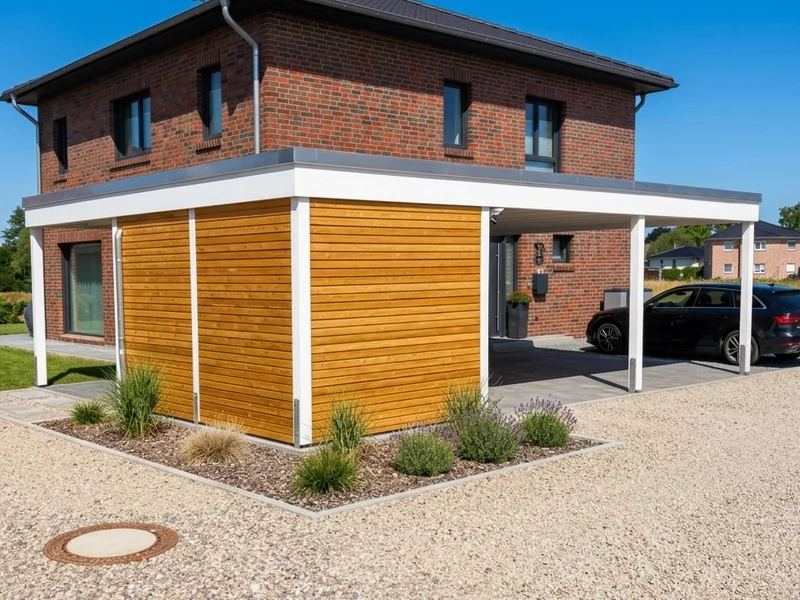 Carport modern KLARE LINIE