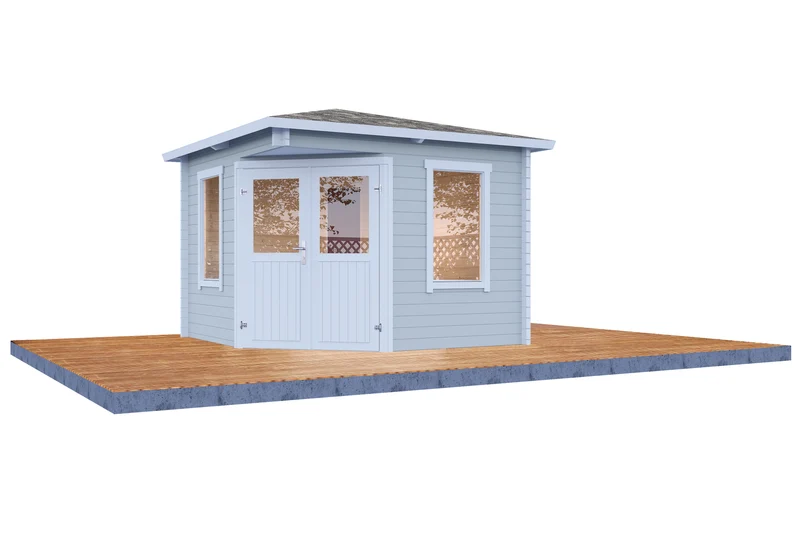 Holz-Gartenhaus / Gerätehaus Genia 2828 28