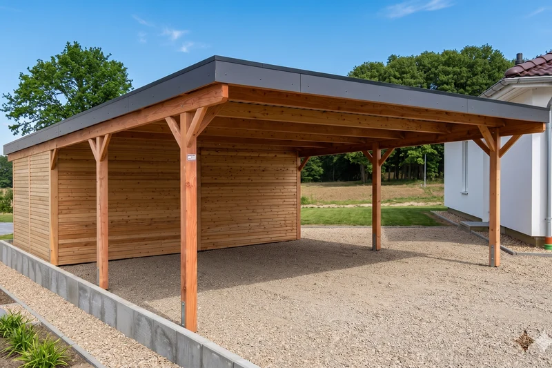 Carport Classic Walmblende