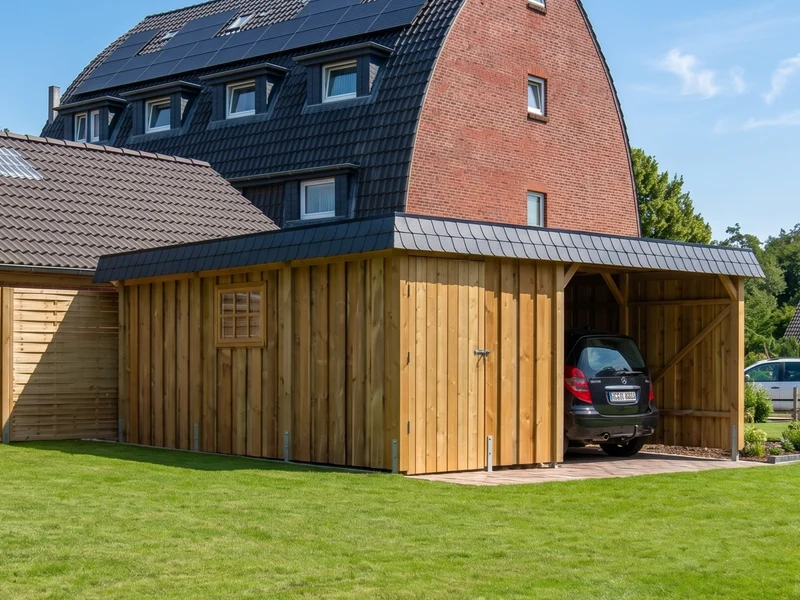 Carport Classic Walmblende