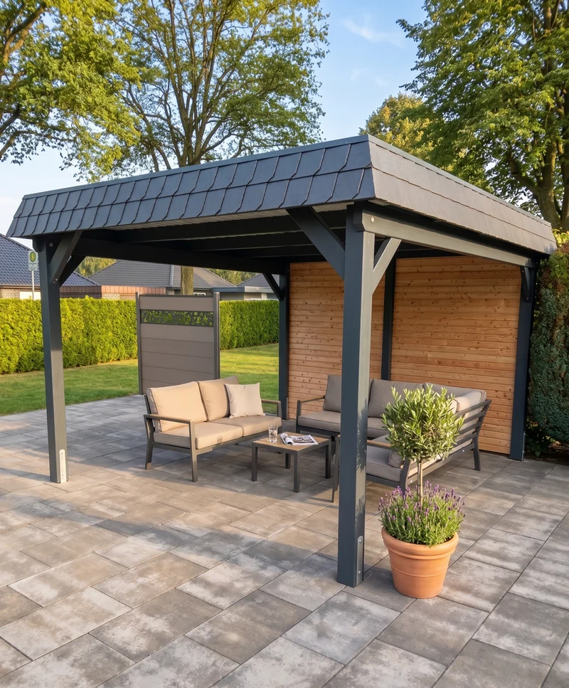 Carport Classic Walmblende
