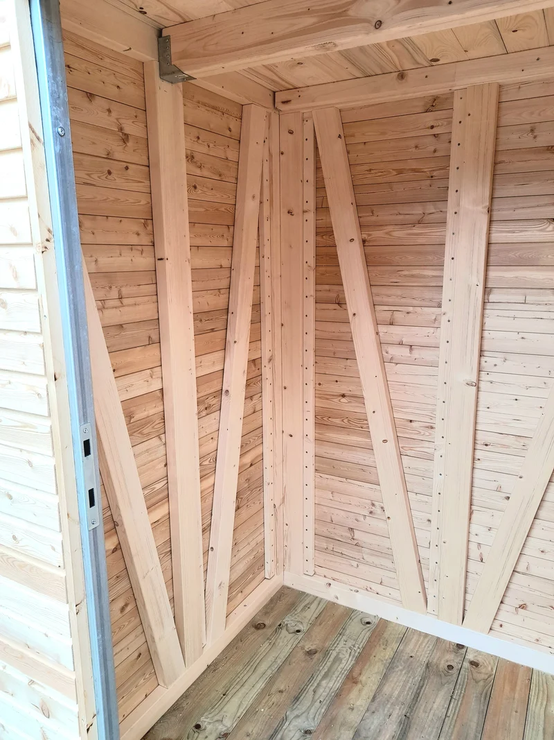 Gartenhaus NATUR – modernes Holz-Gartenhaus nach Maß