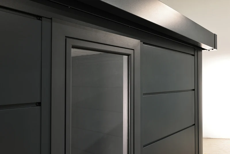 Seitenwand mit Fenster Doppelglas Terrasse 24