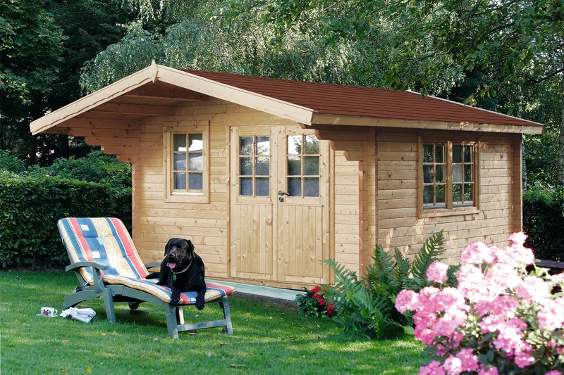 Holz-Gartenhaus / Gerätehaus Nova 4050/4050 XL 70mm