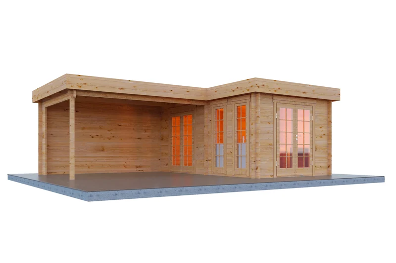 Holz-Gartenhaus Hermosa 6848