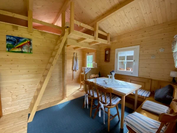 Holz-Gartenhaus / Gerätehaus H45PLUS-3842-2ET-DF-EF
