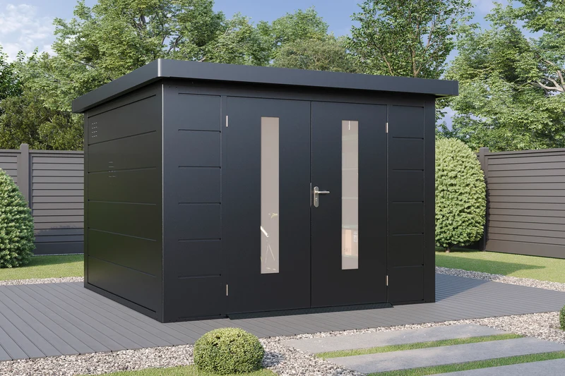 Metall-Gartenhaus / Gerätehaus Eirik 3030