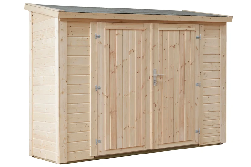 Holz-Gerätehaus / Geräteschrank / Gartenschrank Gardis