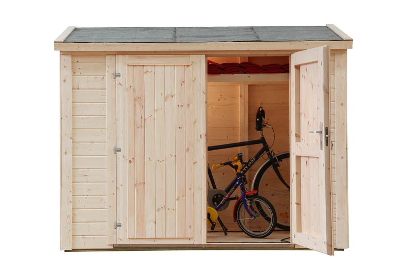 Holz-Gerätehaus / Geräteschrank / Gartenschrank Gardis