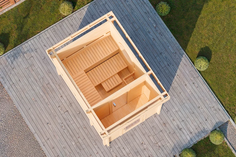 Gartensauna Toke 2232 70