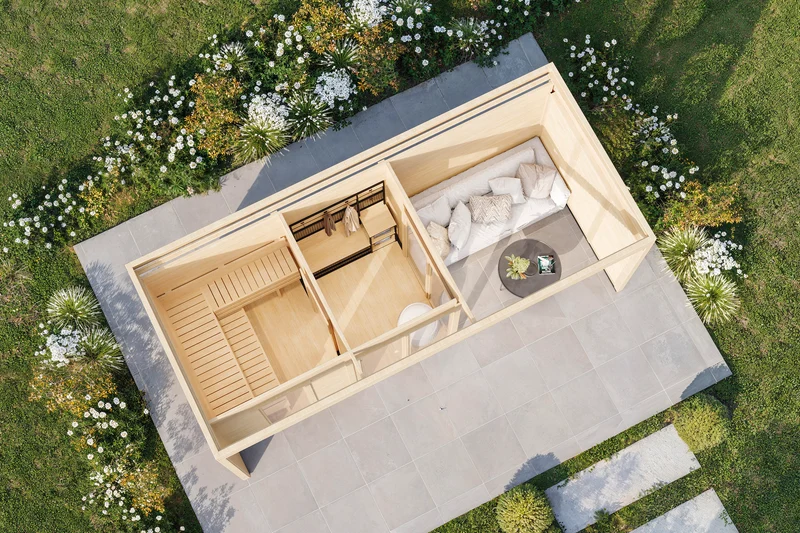 Gartensauna Vendela 6020 44