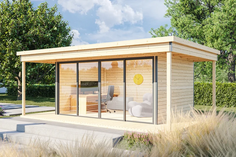 Holz-Gartenhaus Cara