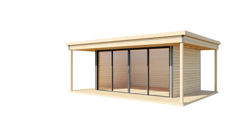 Holz-Gartenhaus Cara