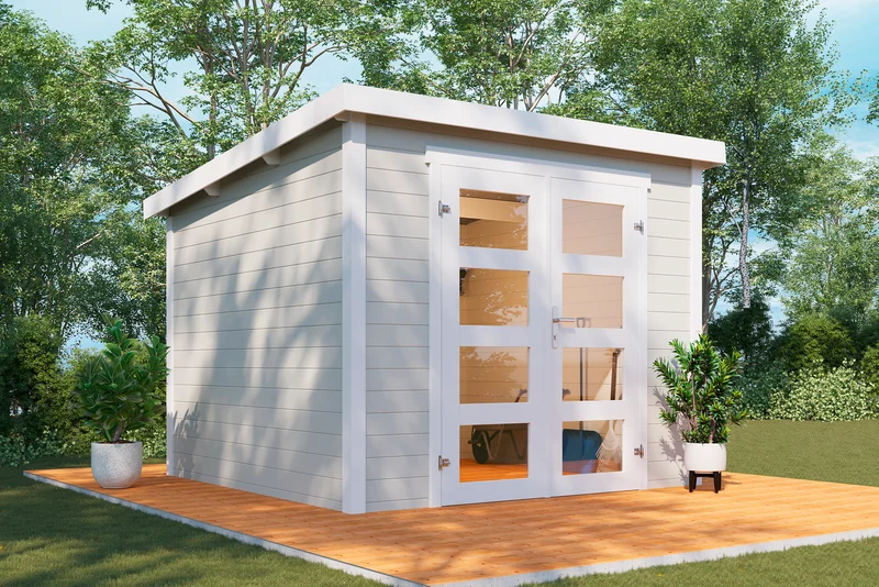 Holz-Gartenhaus / Gerätehaus Bengt 2525 ohne Boden