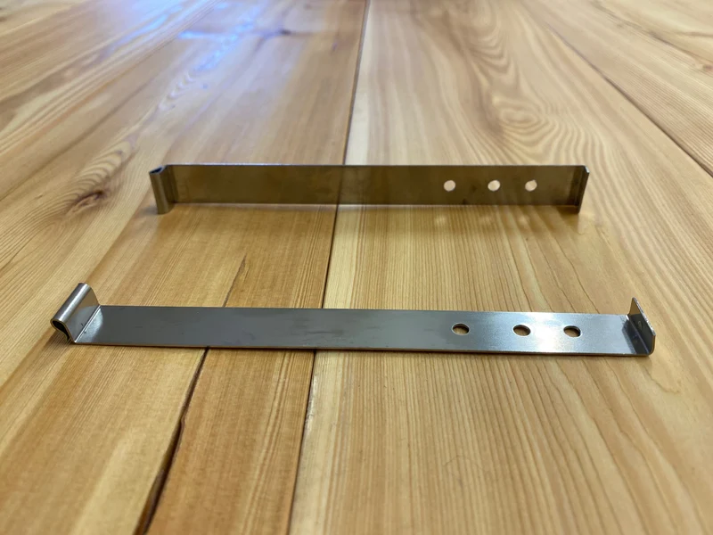 Klammern für Massivholzdielen Nadelholz