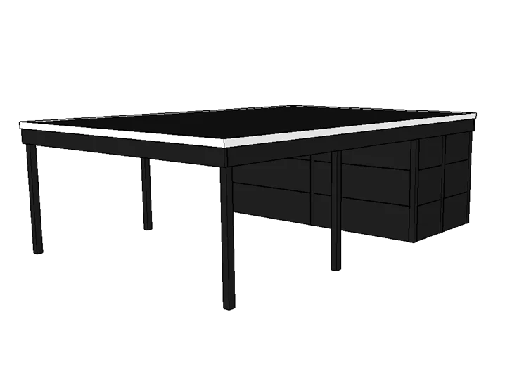 Modernes Doppelcarport KLARE LINIE mit Abstellraum