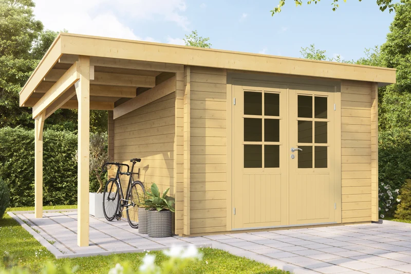 Holz-Gartenhaus / Gerätehaus Emelie 4324